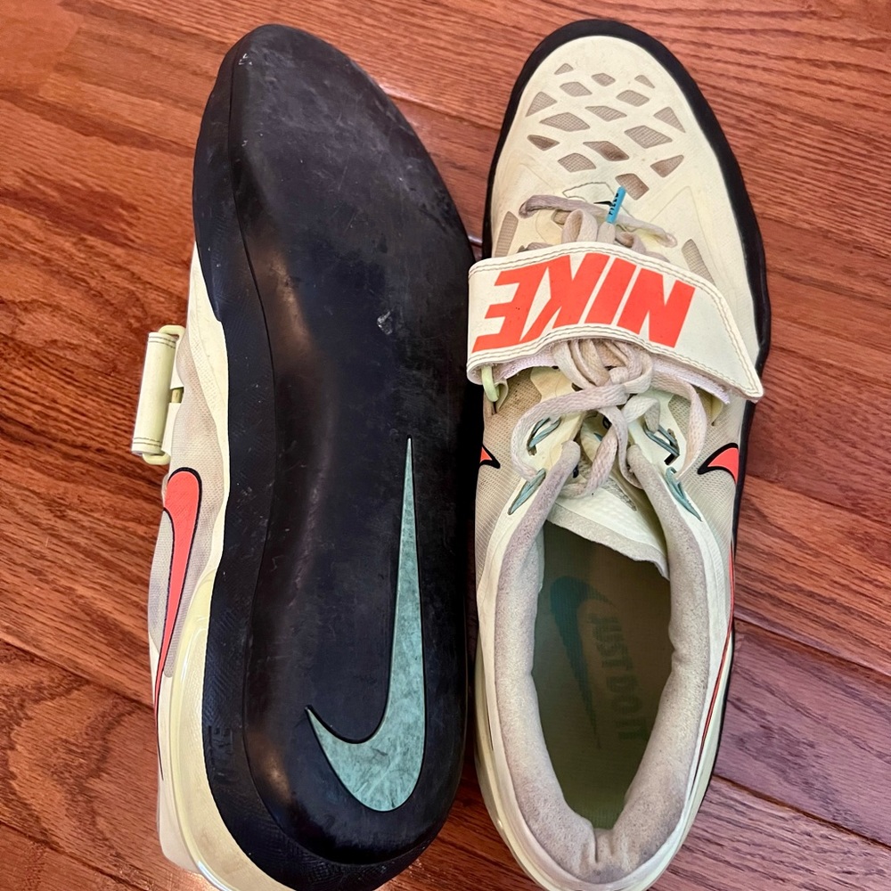 Nike track/throw cleats size 15